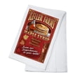 thumbnail image 1 of Maple Syrup Farm, Vintage Sign (100% Cotton Tea Towel, Decorative Hand Towel, Kitchen and Home), 1 of 3