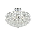 thumbnail image 3 of Savannah 16 inch flush mount in chrome, 3 of 7