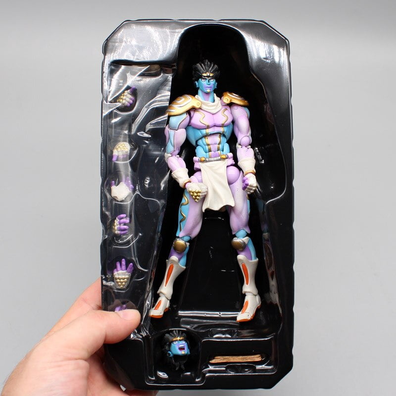 Zhongkaihua Dio Brando Figurine articulée Jonathan Joestar en PVC avec accessoires mobiles Cadeau de collection Décoration d'intérieur 17 cm Zhongkaihua Dio Brando Figurine articulée Jonathan Joestar en PVC avec accessoires mobiles Cadeau de collection Décoration d'intérieur 17 cm