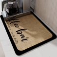 thumbnail image 4 of Coffee Mat Hide Stains Rubber Backed Coffee Bar Countertop Mat Waterproof Placemat Kitchen Counter Coffee Bar Accessories, 4 of 11