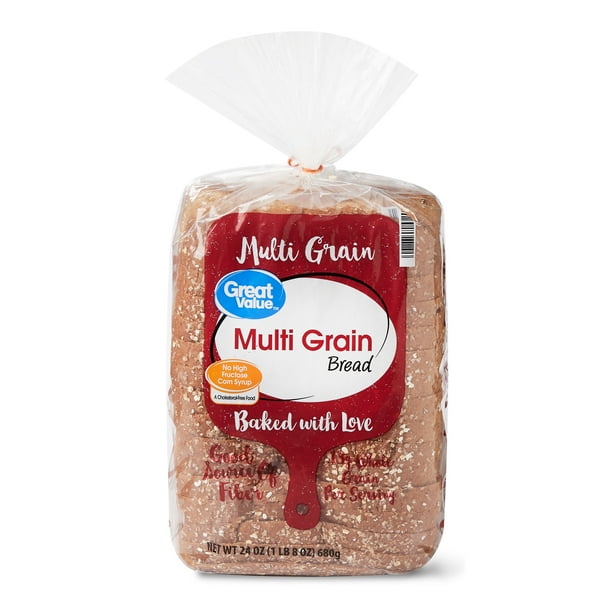 Great Value MultiGrain Bread, 24 oz