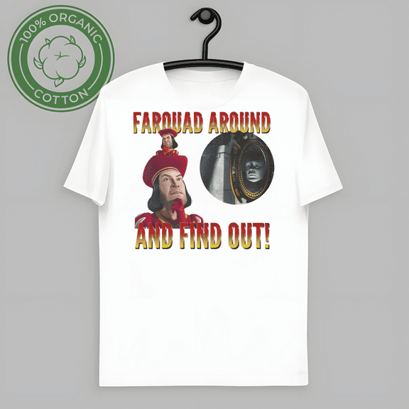 RARE Daily, Farquad Around And Find Out, Lord Farad T-shirt-TH62319