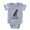 Heather Grey, variant on CafePress - German Shepherd Best Friend - Cute Infant Baby Football Bodysuit
