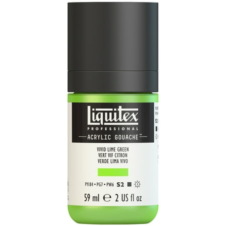 UPC: 0887452999683 | Liquitex Professional Acrylic Gouache 59ml Vivid Lime Green