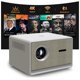 thumbnail image 1 of Proyector Proyector Inteligente Con Wifi Y Bluetooth Proyector 4K 1080P Pantalla De 120'' Proyector De Películas Auto Keystone Compatible Con Hdmi/Usb/Smartphone/Pc/Laptop, 1 of 5