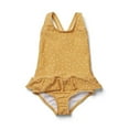 thumbnail image 2 of LYMAYTER Baby Girl One Piece Swimsuit Crossback Backless Bathing Suit Ruffled Sleeveless Swimwear 6M-8Y, 2 of 8