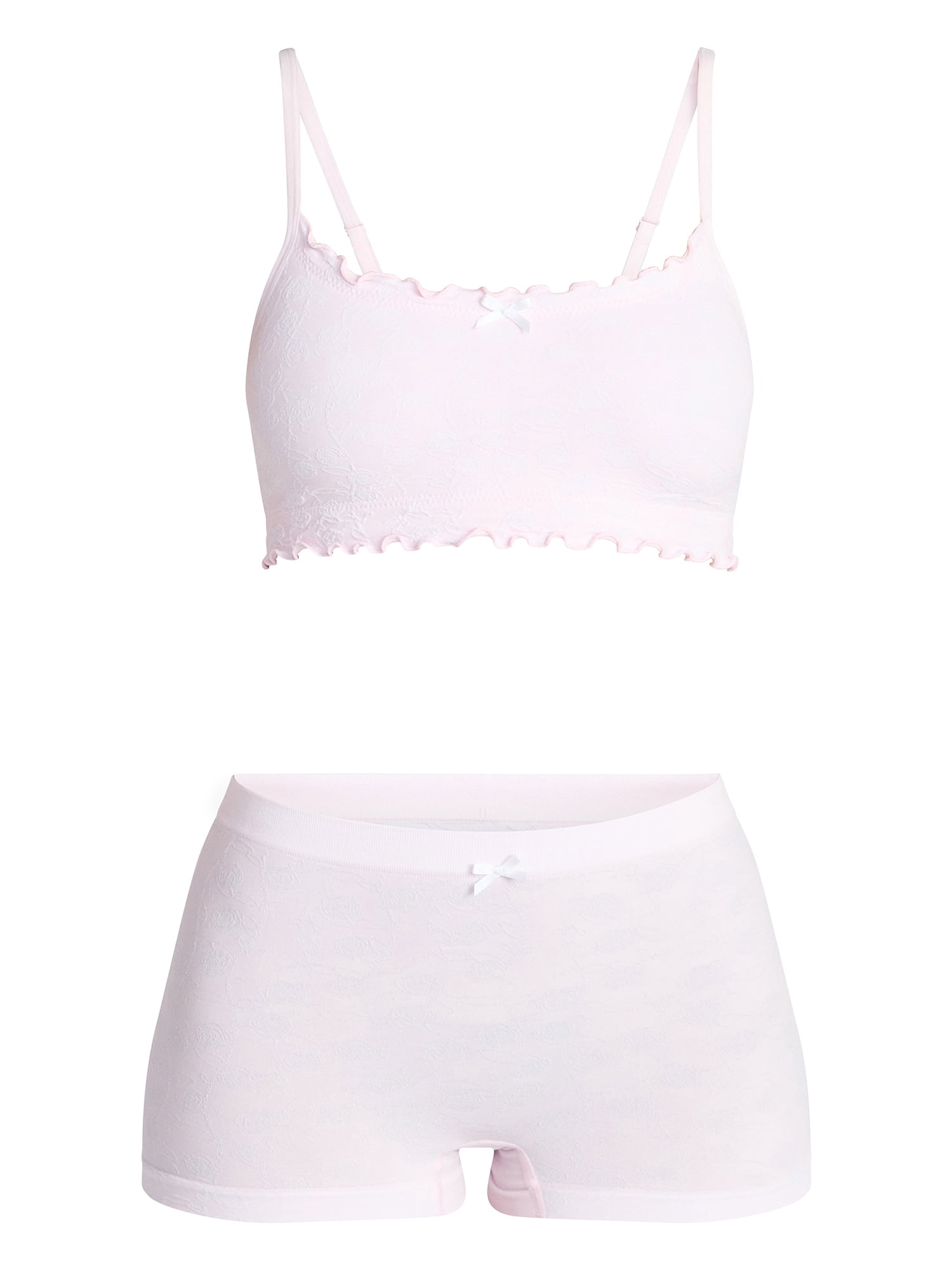 No Boundaries Seamless Cami and Boyshort Set, 2-Piece, Women's XS-XXXL