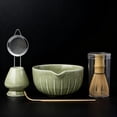 thumbnail image 1 of Juego de batidores Matcha Farielyn-X, juego de té japonés, 5 piezas con tazón de 560 ml, 1 of 7