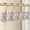 GY, variant on Soft Rubber Coated Pants Hanger Clips, Stainless Steel Non‑Slip Closet Clips for Skirts Jeans, Pink