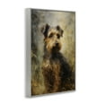thumbnail image 4 of Stupell Industries Poised Terrier Dog Animals & Insects Painting Gray Framed Art Print Wall Art, 12 x 18, 4 of 10