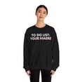 thumbnail image 4 of Funny To Do List Your Madre Sarcasm Spanish Saying  Gildan 18000 Sweatshirt, 4 of 4