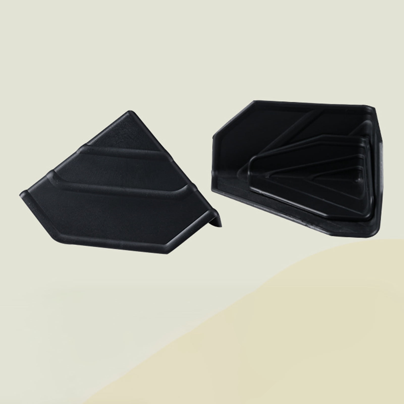 Kripyery 200Pcs Corner Covers Anti-bump Triangular Three Sided Wear-resistant Safe Anti-collision Plastic Packing Shipping Parcel Courier Box Edge Guards House Moving