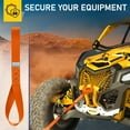 thumbnail image 6 of AUGO Heavy Duty Soft Loops –Pack of 6-1.5” x 17” Tie Down Anchor Straps for Use w/Ratchet Strap Hooks – 3000Lb Load Capacity & 10,000Lb Break Strength – Great for Motorcycle, Bike, Roof Rack, Etc., 6 of 7