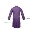 thumbnail image 3 of Panda Uniform by HeedFit Unisex 40" Medical Lab Coat – XS Purple, 3 of 4
