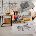 thumbnail image 4 of LADIGASU Cool Feeling Cats - Breathable Cool Small Mat - Spring And Summer Dog Bed Kennel - Pet Cats Mats, 4 of 5