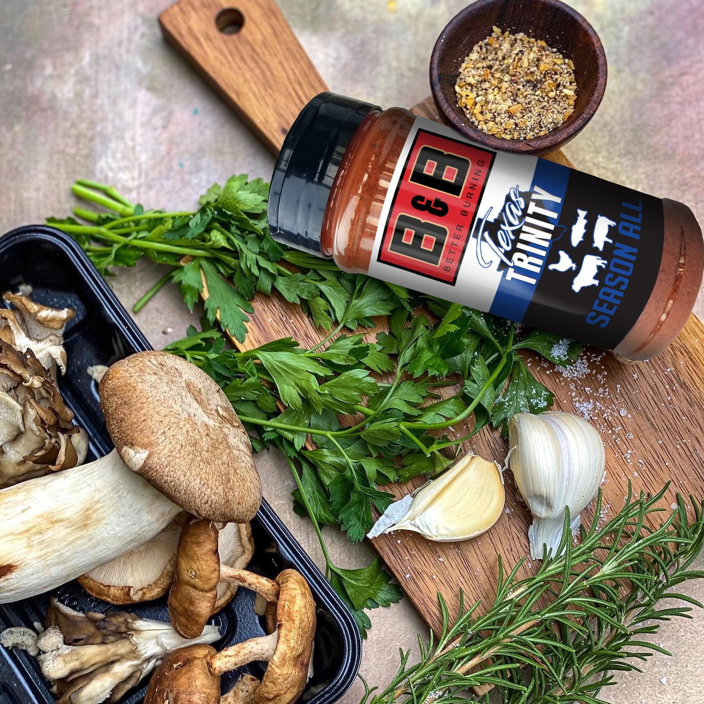 B&B 6 X 8.6 OZ. TEXAS TRINITY SEASONING