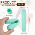 thumbnail image 2 of Uxcell 2 Pcs Cubiertas de Manijas de Puerta, Protector de Manijas de Silicona para Puertas, Cubiertas Suaves Anticolisión para Tiradores de Puertas para Dormitorios, Baños y Oficinas, Verde, 2 of 7