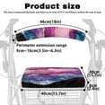 thumbnail image 6 of Jiueut Marble Print Medical Products Rollator Walker Seat & Back Cover for Seniors 2 Pack Seat and Back Rest Cover for Rollator Walker Park and Street Driving Aid Cover, 6 of 7