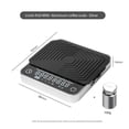 thumbnail image 3 of Digital Kitchen Coffee Scale High Precision Espresso Electronic Scale 4 Modes Aluminum Alloy Hand-Poured Coffee Electronic Scale, 3 of 10