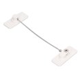 thumbnail image 5 of Restrictor de ventana a prueba de niños, giratorio de 360 grados, adhesivo que no deja marcas, cerradura de seguridad para niños multifunción para armario, frigorífico, blanco, 5 of 5