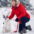 thumbnail image 3 of Men's Winter Snow Boots With Warm Plush Lining Ankle Booties Comfortable Non-Slip Walking Boots Waterproof Hiking Outdoor Shoes, 3 of 7