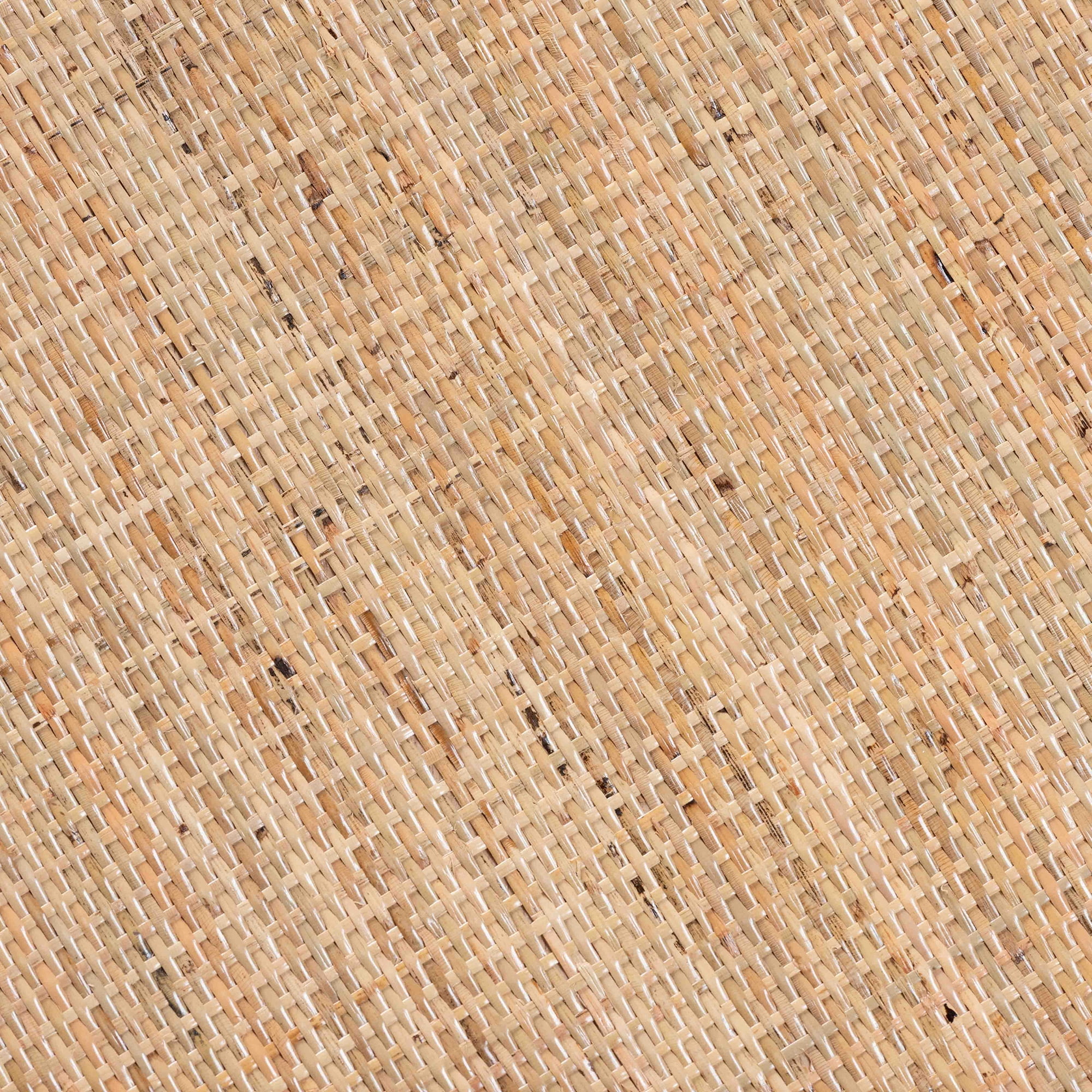 bali & pari Jayden Rattan BOHO End Table, Natural Brown