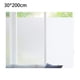thumbnail image 5 of Matsuzay Película de ventana esmerilada para el hogar, oficina, Hotel, accesorios de Hardware, pegatina de privacidad autoadhesiva, películas Tratamientos de ventanas Blanco 30*200cm, 5 of 6
