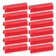 thumbnail image 1 of Phenofice 50Pcs Braces Cover Tile Cutter Positioning Protectors Red Plastic U Shaped, 1 of 8
