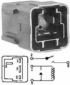 HVAC Blower Motor Relay-Aux Engine Cooling Fan Relay Standard RY-282