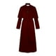 thumbnail image 4 of Ropa de cosplay de sacerdote de color sólido Ropa de cosplay retro medieval de sacerdote de Halloween, 4 of 5