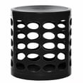 thumbnail image 6 of NuSteel TT-110TCV Otto Storage Stool - Round Plastic Storage Ottoman with Oval Perforated Pattern  Turquoise Blue, 6 of 7