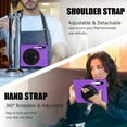 thumbnail image 4 of BRAECN Étui Compatible avec Galaxy Tab S6 10.5 2019, Hybride Antichoc avec [Porte-Stylo][Sangle de Poignée][Rotatif, 4 of 5