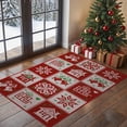 thumbnail image 2 of KUETH 2X3 Area Rugs Christmas Rug, Machine Washable Rug, Area Rugs for Livingroom, Printed Christmas Decor,Ultra-thin Non Slip Rug, Low Pile for Bedroom, Kitchen, Dinning room, 2 of 6