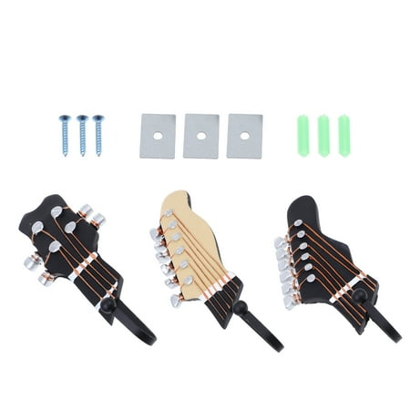 

5 Sets Hook Hat Wall Hooks Iron Clothes Multi-function Guitar Coat Light Luxury