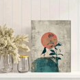 thumbnail image 2 of UXIEQU Bird and Floral Abstract Canvas Wall Art 15.75x11.81 Inches, 2 of 8