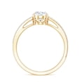 thumbnail image 2 of Certified Lab Grown Diamond 1 Carat Engagement Ring, EF-VS Quality - With Jewelry Box, 14K Yellow Gold, US 8.00, 2 of 8