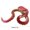 Red, variant on Snake Toys 3d-Printed Articulated Viper Figurine Scary Prank Boa Constrictor Python Animal Figures Gag Gifts Halloween Decorations For Children'S Animal Figurines Toys For Home And Garden Decorating