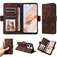 thumbnail image 4 of Funda GANGXUN para Xiaomi Poco M6 4G con diseño acolchado elegante, cuero PU, protección total y ajuste preciso, 4 of 5