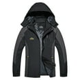 thumbnail image 1 of Innerwin Coat Waterproof Men Jacket Snow Ski Buttons Outwear Men Black M, 1 of 2