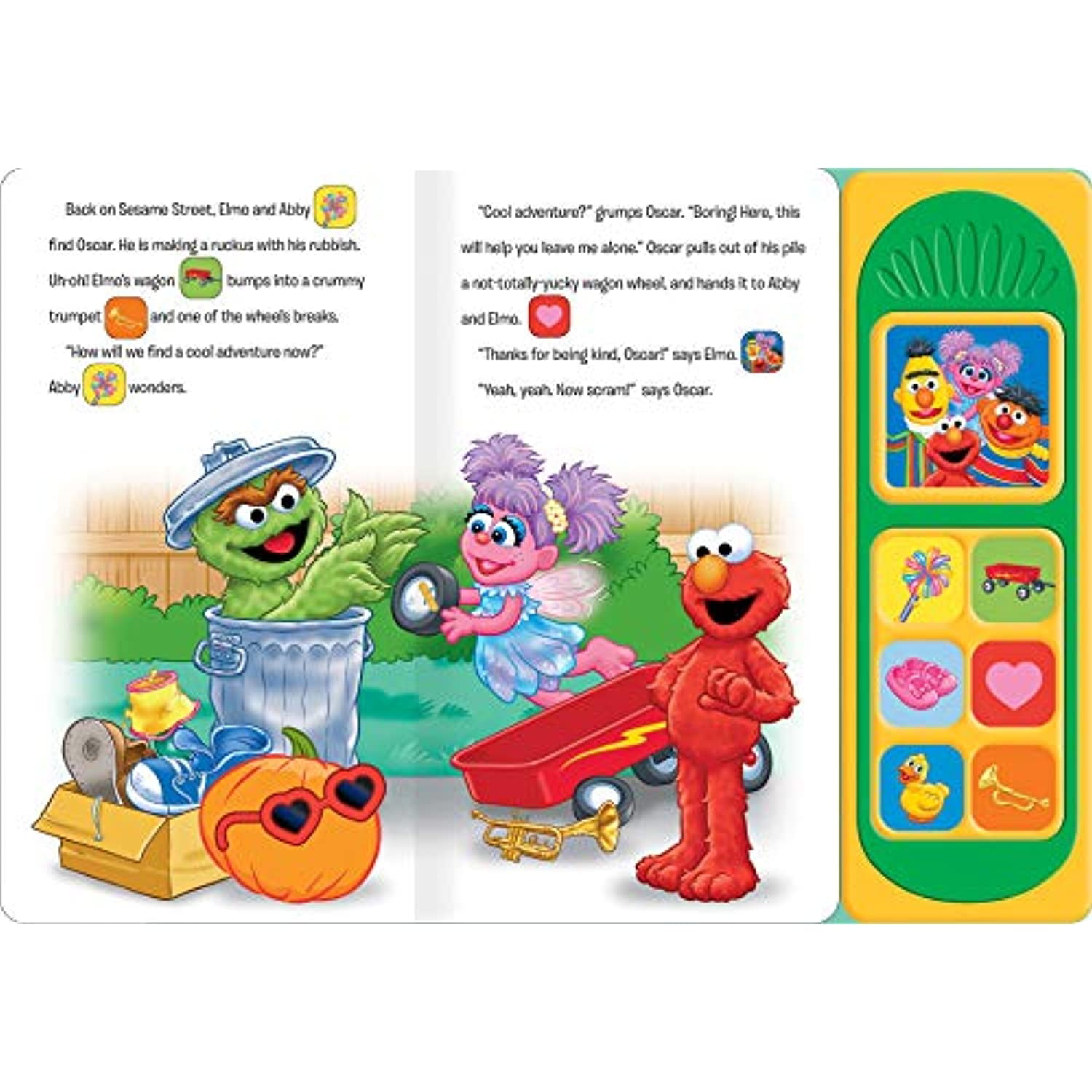 Sesame Street: It's Cool to Be Kind Sound Book (Board book) - Walmart.com