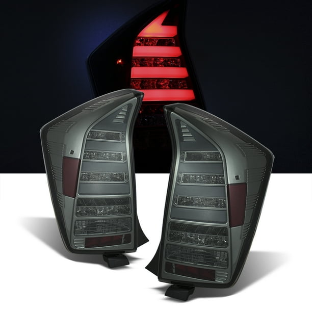 Fits 20102011 Toyota Prius Smoked DRL LED Tube Tail Lights Replacement