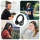 thumbnail image 2 of Auriculares de radio FM personales con la mejor recepción, auriculares de radio FM inalámbricos digitales para caminar, trotar, montar en bicicleta, con cable de audio de 3,5mm, con 2 baterías AA LDY Auricular, 2 of 9