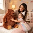 thumbnail image 4 of Oso Djungelskog de 31,5 pulgadas - Oso suave y gigante - Juguete de peluche abrazable y tierno - Regalo ideal para niños, niñas y novias - ¡Súper suave y tierno!, 4 of 7