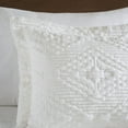thumbnail image 6 of Woolrich Teton Embroidered Plush Coverlet Set, King/Cal King, Ivory, 6 of 6
