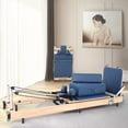 thumbnail image 3 of Lilypelle Pilates Reformer Machine Equipment with Spring for Home Workout,Foldable Reformer Pilates for Beginner ,300lbs load-bearing, 3 of 8