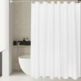 thumbnail image 4 of Waterproof Fabric Shower Curtain, Bathroom Decor, Modern Design, Reinforced Grommets, 180x200cm, 4 of 7