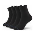 thumbnail image 3 of Comfello Circulatory Diabetic Ankle Socks for Men & Women – 3-Pack – Non-Binding, Extra Wide Moisture Wicking Cotton Socks, 3 of 6
