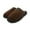 Brown, variant on SLM Men's Bedroom Slippers Faux Fur Lined Non Skid House Shoes Warm