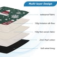 thumbnail image 3 of FORMRS 13"-13.3" Laptop Sleeve Protective Case Soft Carrying Quilted Computer Bag Cover, Red Christmas Trees, 3 of 7