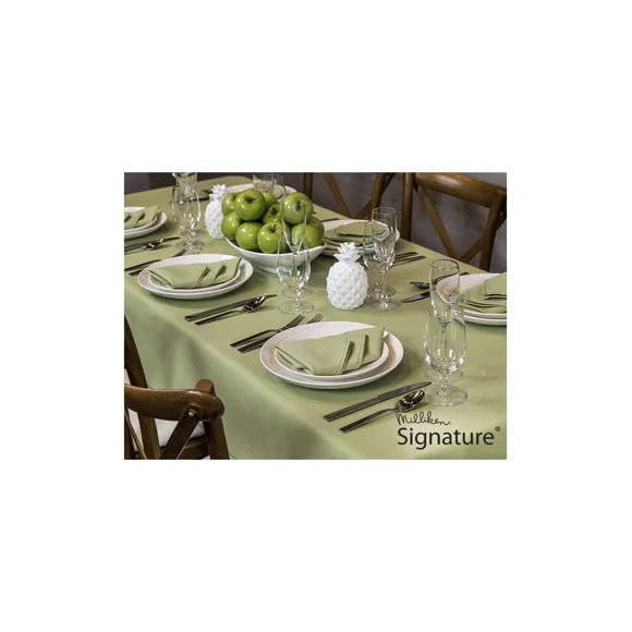Table Cloth 85"x85" Fabric 6.4 oz. Spun Filament Polyester "Signature" color DARK 2/ Pack